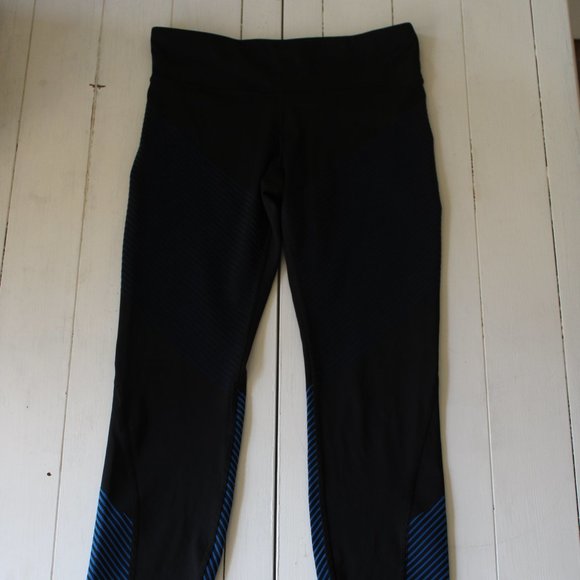 Sculpt Compression Blue Printed Full Length High Rise Leggings, GAPFit - Picture 3 of 7